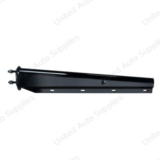 30" Black Heavy Duty Mud Flap Hangers - 2.5" Bolt Pattern (Pair)