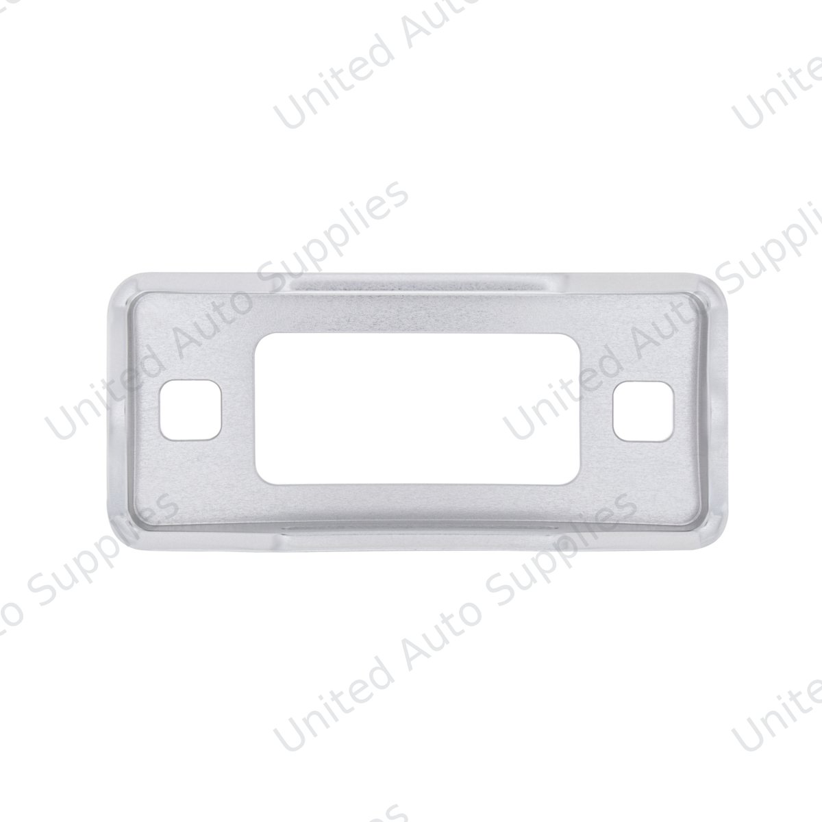 Clear Anodized Billet Aluminum Side Marker Bezel With Raised Side Protection For 1970-77 Ford Bronco