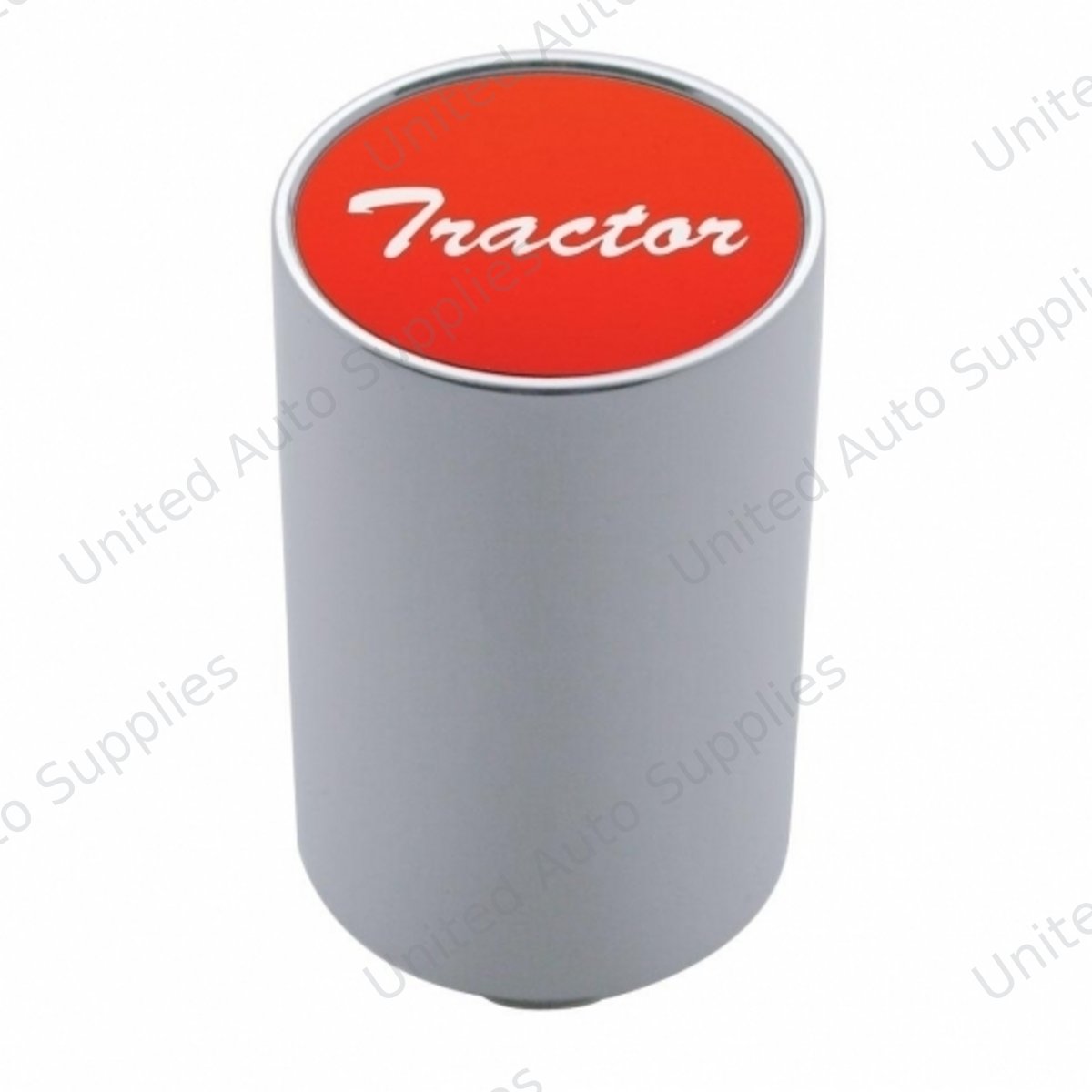 "Tractor" 3" Air Valve Knob - Red Glossy Sticker