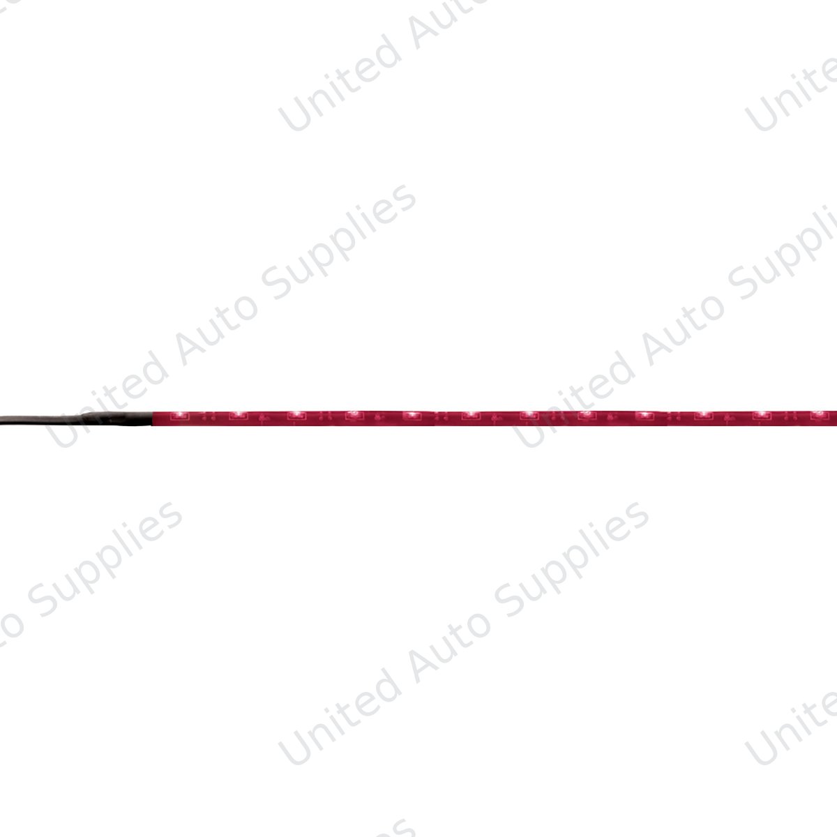 45 LED 35-1/4" Flex Light - Red LED With Left Wire Exit