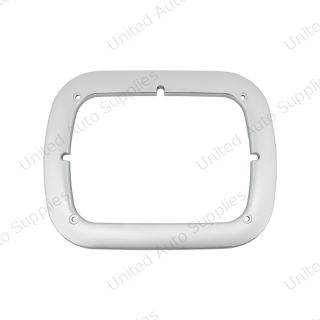 Chrome Plastic 5" X 7" Headlight Bezel