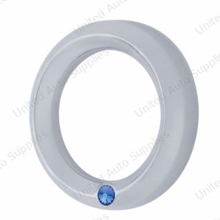 Signature Series Small Gauge Cover For 2006+ Peterbilt - Blue Crystal