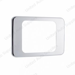 304 SS Daylight Door Interior Handle Bezel For 1994-2002 Kenworth W900/T800/T600