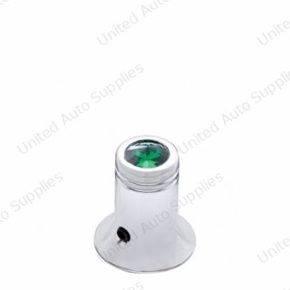CB Channel Knob - Green Crystal