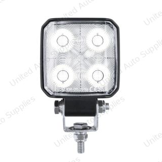 4 LED High Power 3" Square Work Light-Flood