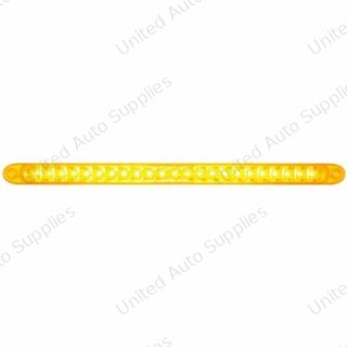 23 SMD LED 17-1/4" Reflector Turn Signal Light Bar Only - Amber LED/Amber Lens