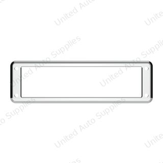 Chrome Plastic Overhead Pocket Bezel For 2000-2010 International 9900/9400/9200