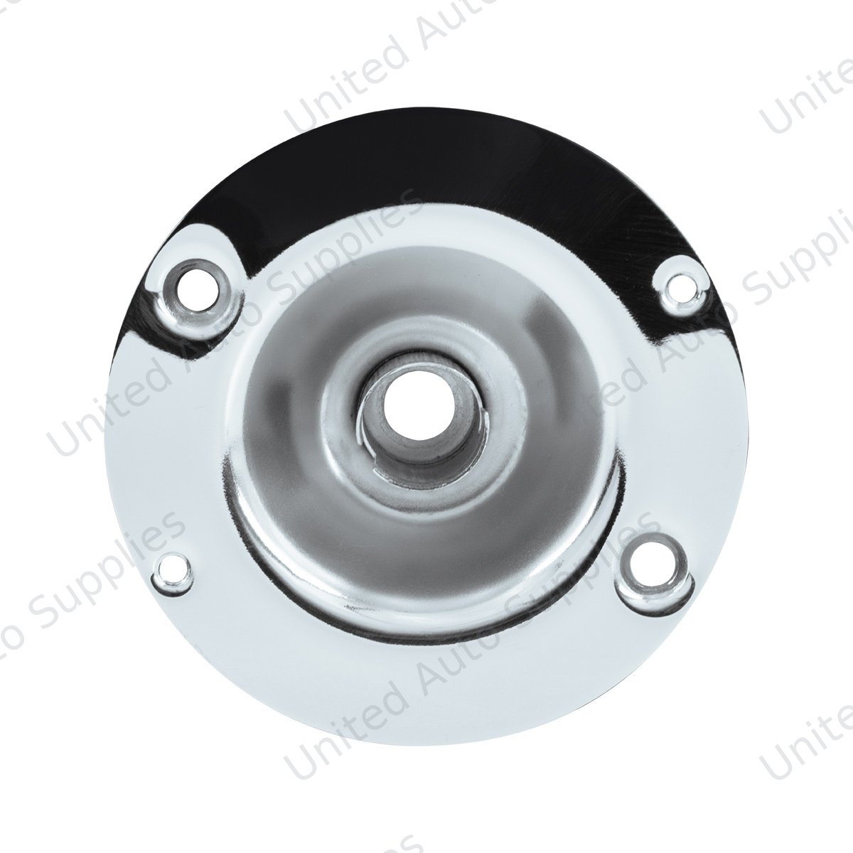 304 Stainless Steel Cab Light Set Bracket Bulb Holder Plate - 1 Filament