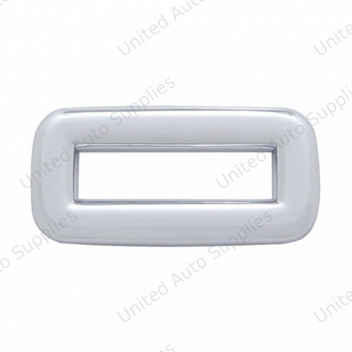 Chrome Plastic Toggle Switch Label Cover Without Visor For 2002+ Peterbilt (Card Of 6)