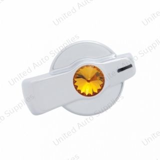 A/C Knob For Freightliner (Older Model) - Amber Crystal