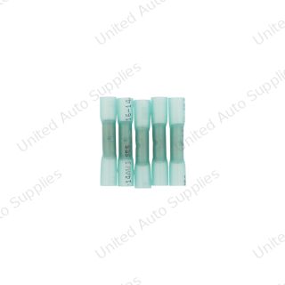 16-14 AWG CS Heat Shrink Butt Connector - Blue (5-Pack)