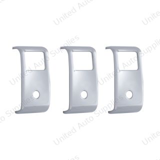 Rocker Switch Cover For 2006+ Kenworth - Plain (Card Of 3)