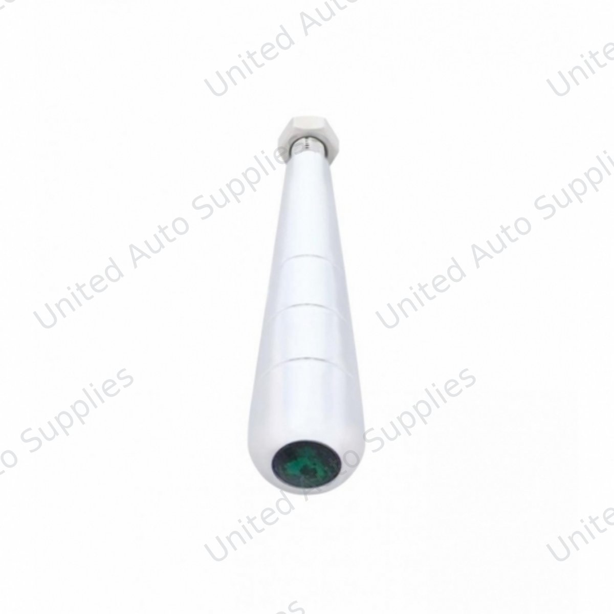 4-1/2" Trailer Brake Handle With Green Crystal