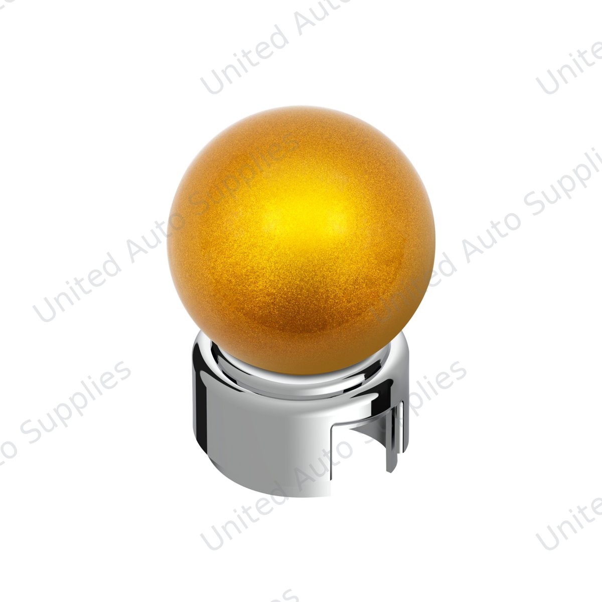Thread-On Bristol Gearshift Knob with 13/15/18 Speed Adapter-Electric Yellow