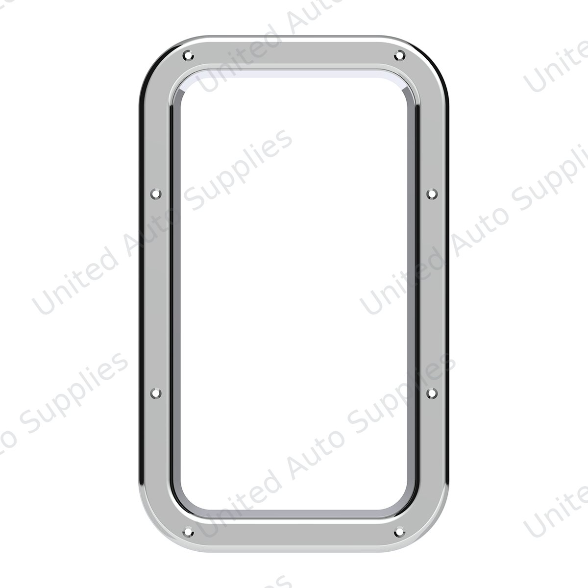 Chrome Interior View Window Trim For Kenworth W900L (1990-2005) And T800 (1986-2005)