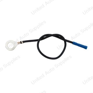 Fusible Link Wire - 14 AWG, Black w/ 3/8" Stud, (1) 9.25" Pc.