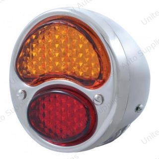 19 LED 12V Tail Light With 4 LED License Plate Light For 1928-31 Ford Model A - L/H