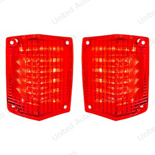 36 LED Tail Light Set For 1970-1972 Chevy El Camino/Station Wagon (Pair)