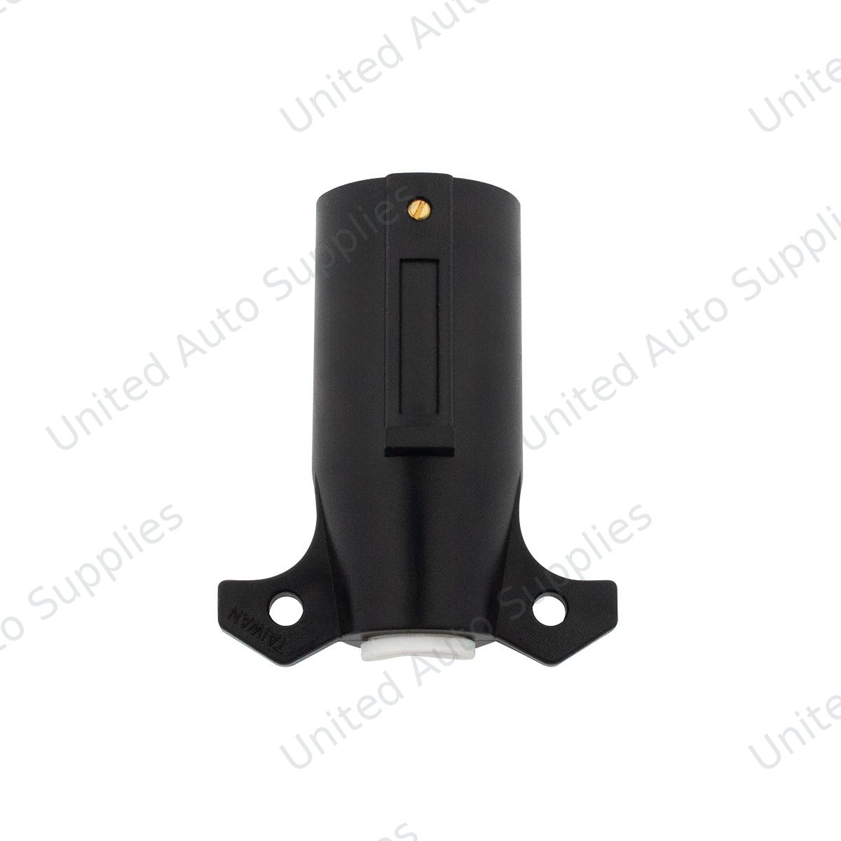 Round 7-Way Female Connector - Flat Pin