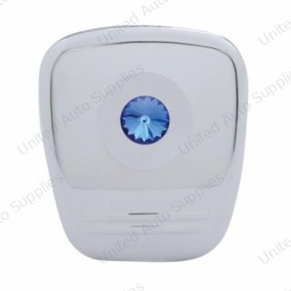 Diagnostic Plug Cover For 2006+ Peterbilt - Blue Crystal