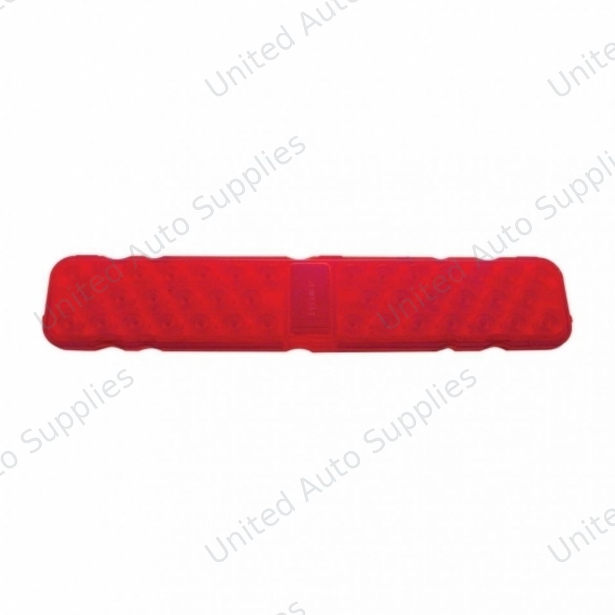 40 LED Rectangular Light (Stop, Turn & Tail) - Red LED/Red Lens