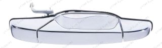 Exterior Door Handle Front RH Plastic All Chrome for 2007-2013 Chevrolet Avalanche Tahoe Suburban Silverado; 2007-2013 GMC Yukon Sierra; 2007-2013 Cadillac Escalade