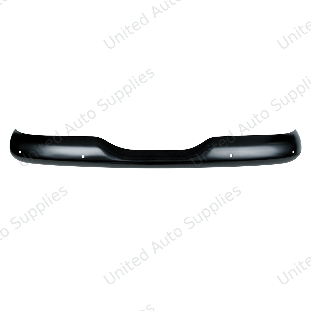 Black Bumper For 1955-59 Chevy & GMC Stepside Truck, Rear