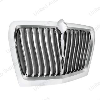 Chrome Curved Style Grille With Bug Screen For 2018-2026 International LT