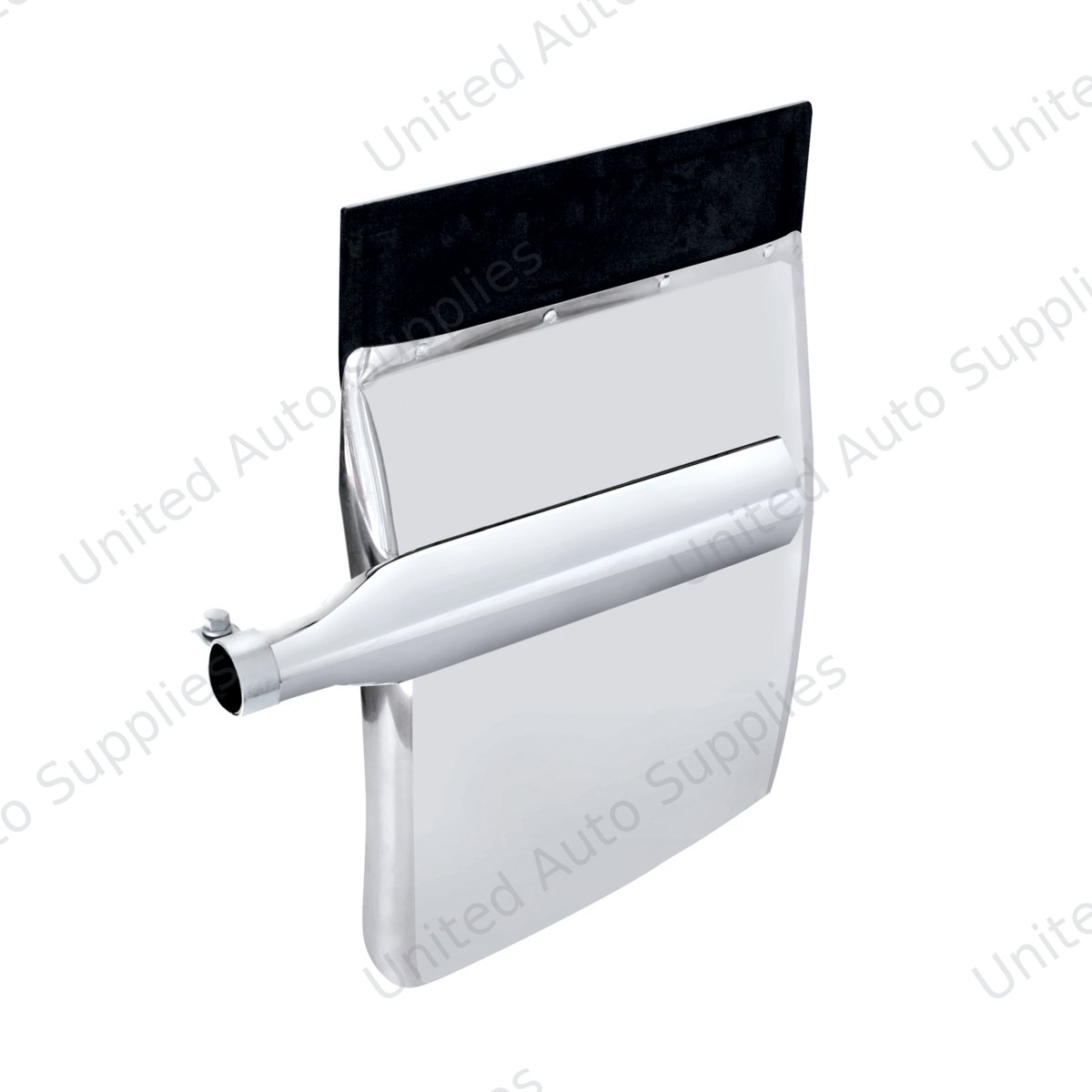 24" X 29" Stainless Quarter Fender Set - Triangle Bracket