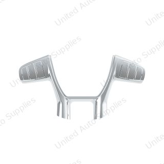 Plastic Trim For United Pacific YourGrip Peterbilt 579/Kenworth T680 Steering Wheel - Chrome