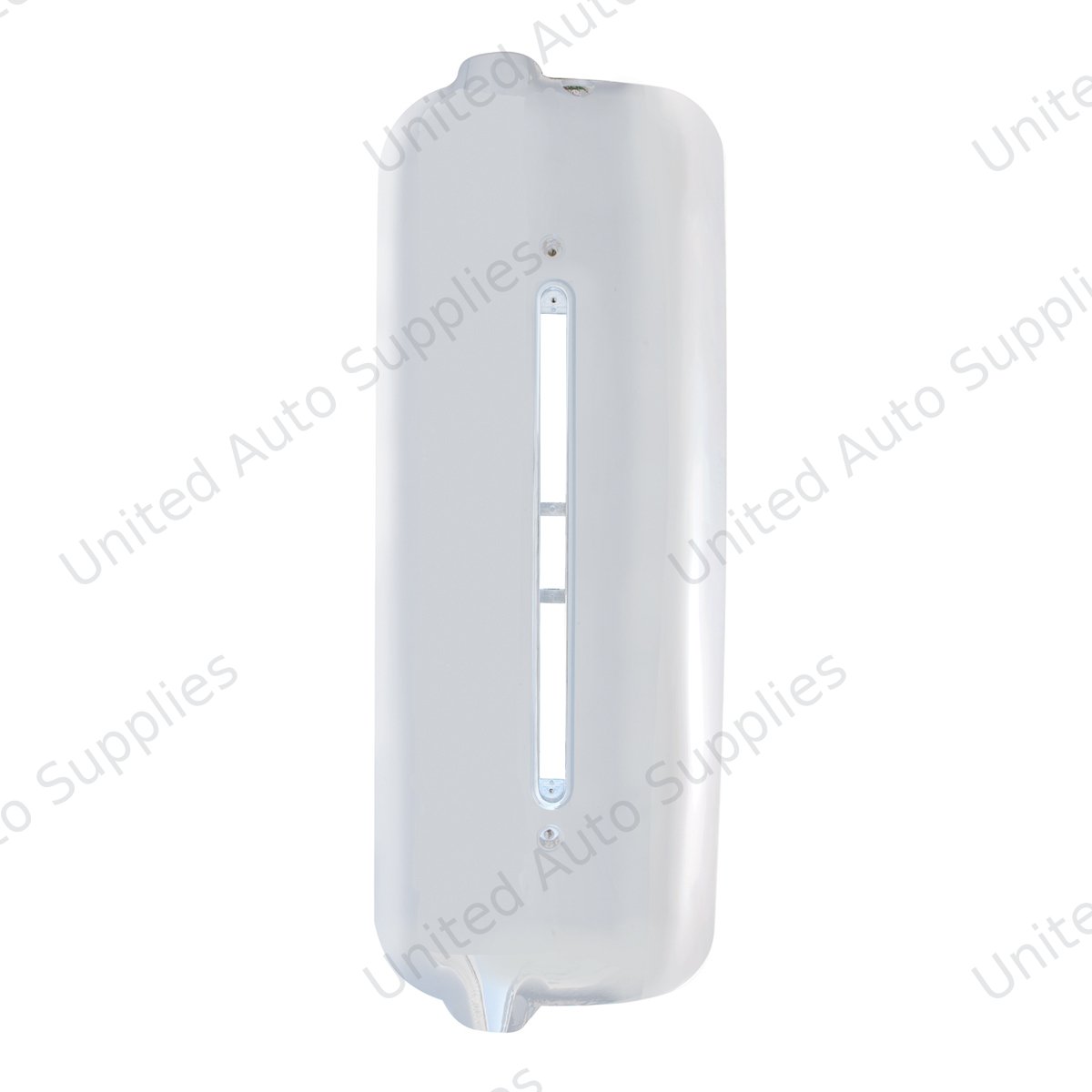 Chrome Plastic Mirror Cover With LED Cutout For 2005 & Older Freightliner Century - Driver