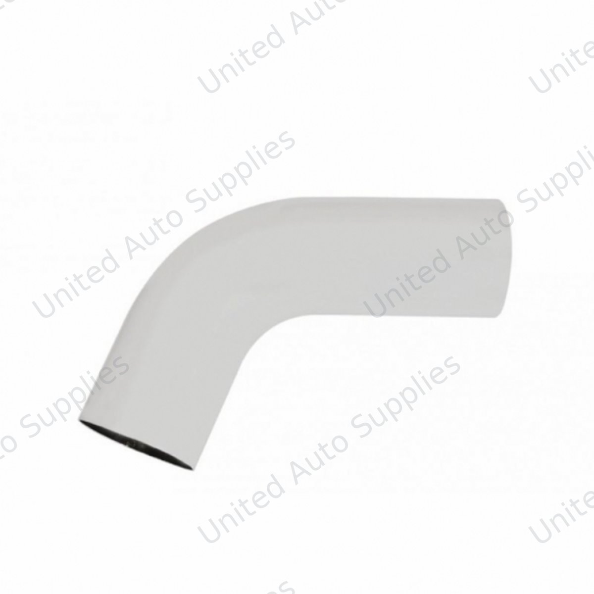 Chrome 68 Degree Angled Exhaust Elbow For Peterbilt 359 - Straight 5" OD To 5" OD