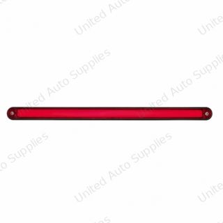 24 LED 12" GloLight Bar With Black Housing - Red LED/Red Lens