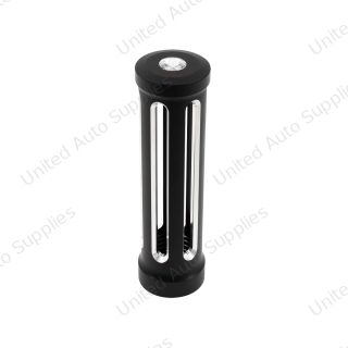 M30X3.5 Thread-On Sonoma Gearshift Knob-Clear Crystal/Matte Black