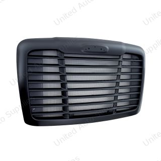 Black Grille With Bug Screen For 2008-2017 Freightliner Cascadia