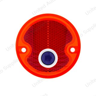 Tail Light Lens With Blue Dot For 1954-55 Chevy 1st Series Truck