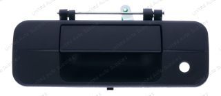 Tailgate Handle Tailgate Plastic, Metal Texture Black for 2007-2014 Toyota Tundra
