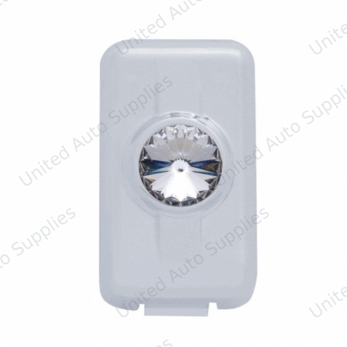 Switch Plug Cover For Volvo - Clear Crystal (2-Pack)
