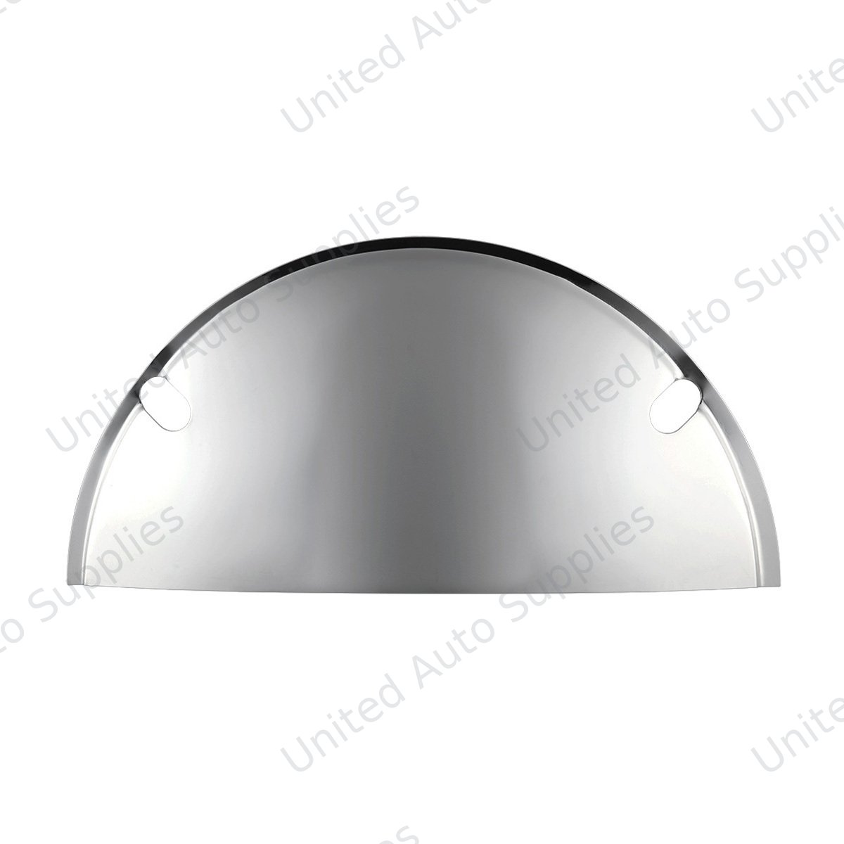Chrome Half-Moon Shield For 7" Headlight (Pair)