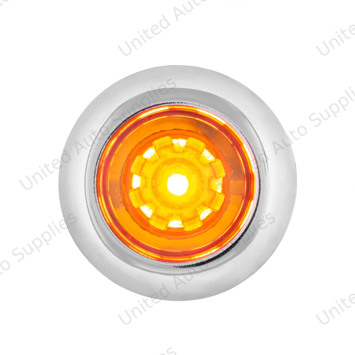 ArcBlast LED Single Function 3/4" Mini Clearance/Marker Light - Amber LED/Amber Lens