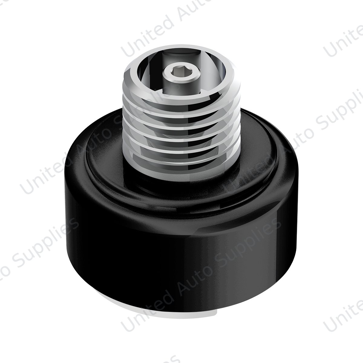 M30X3.5 Thread-On Shift Knob Mounting Adapter For Eaton Fuller Style 9/10 Shifter- Candy Black