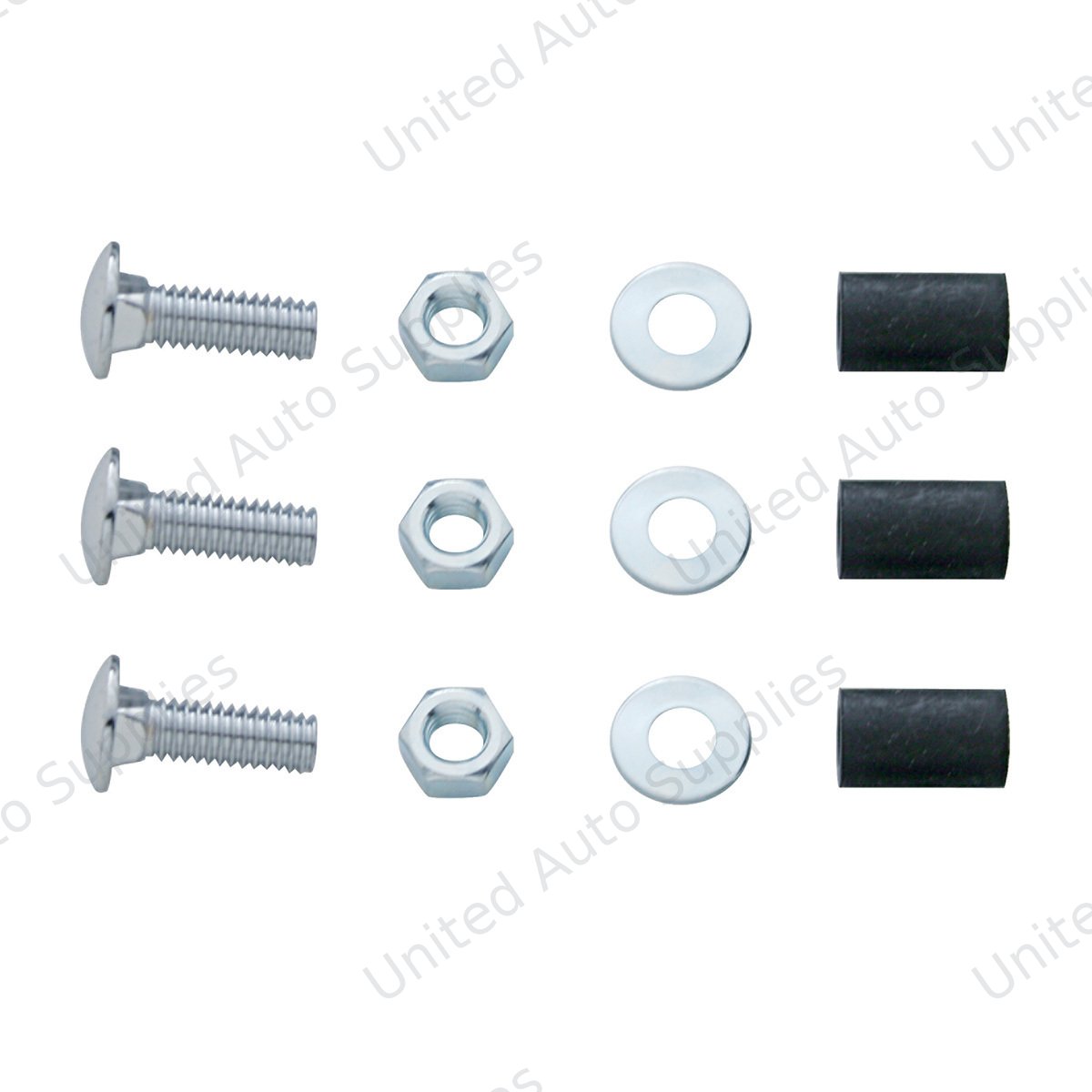Bottom Mud Flap Plate Hardware - Bolt Thru