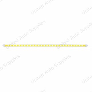 28 LED 12" Slim Light Bar - Amber LED/Clear Lens