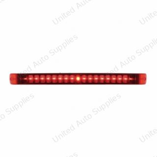 19 LED 17" Light Bar (Stop, Turn & Tail) -Red LED & Lens