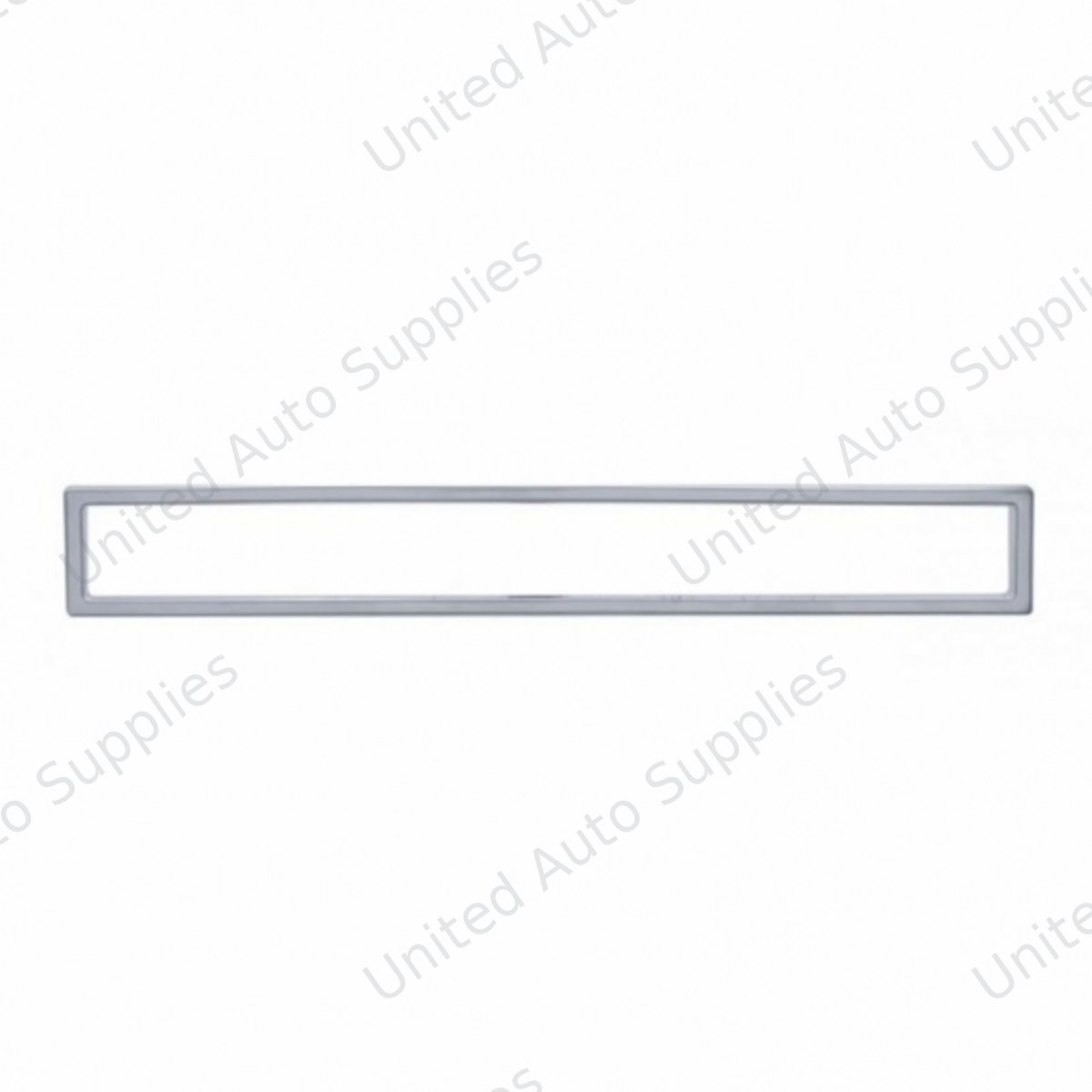 Chrome Plastic Vertical Warning Light Panel Bezel For 2000-2010 International 9900/9400/9300/9200