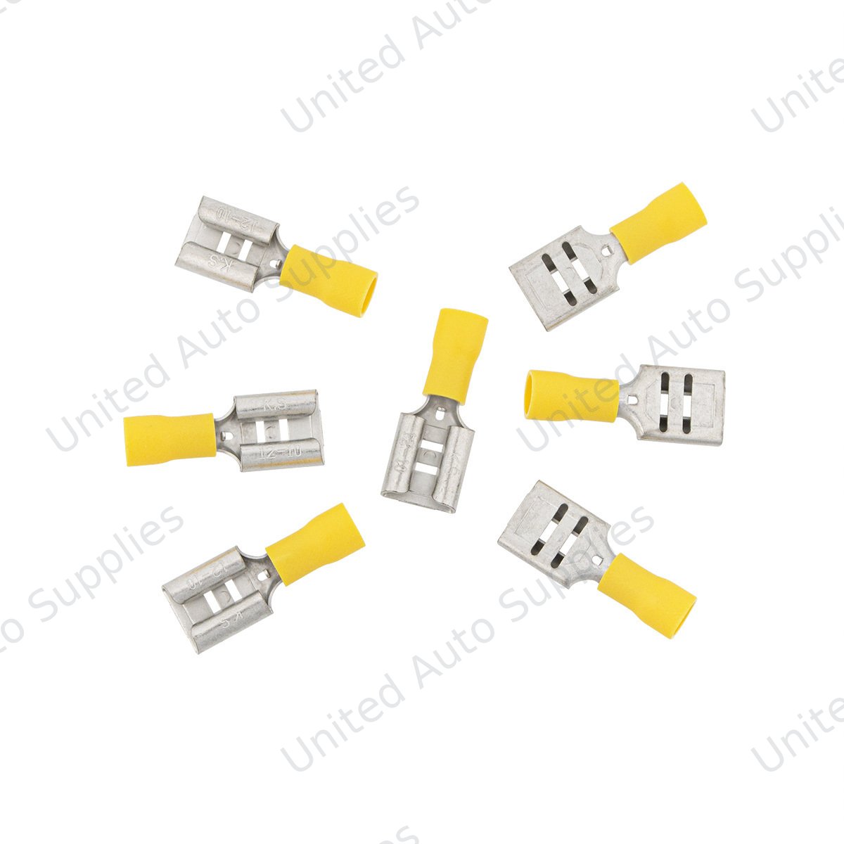 12-10 AWG .375 Tab Vinyl FM Disconnect (7-Pack)