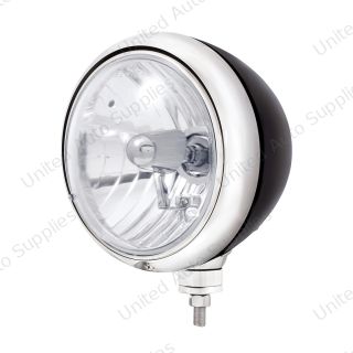 Black Guide 682-C Style Headlight Crystal H4 Bulb