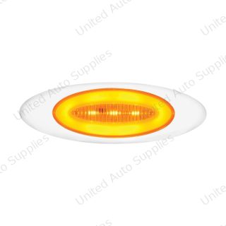 M1 Millennium GloLight 13 LED Clearance/Marker Light - Amber LED/Amber Lens (Bulk)