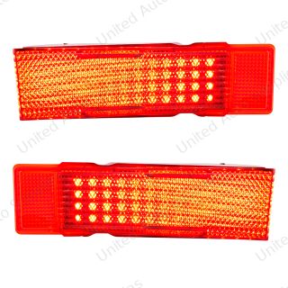 52 LED Tail Light Set For 1968 Chevy Chevelle (Pair)