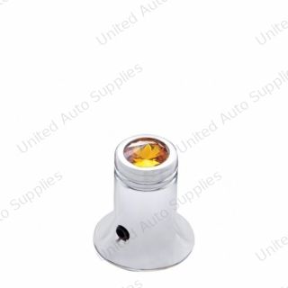 CB Channel Knob - Amber Crystal
